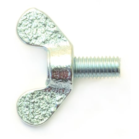 Midwest Fastener Thumb Screw, M5-0.80 Thread Size, Zinc Plated Steel, 10 mm Lg, 8 PK 31361